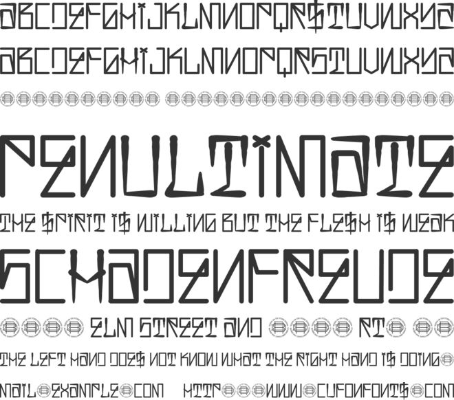 Hustlaz Demo font preview