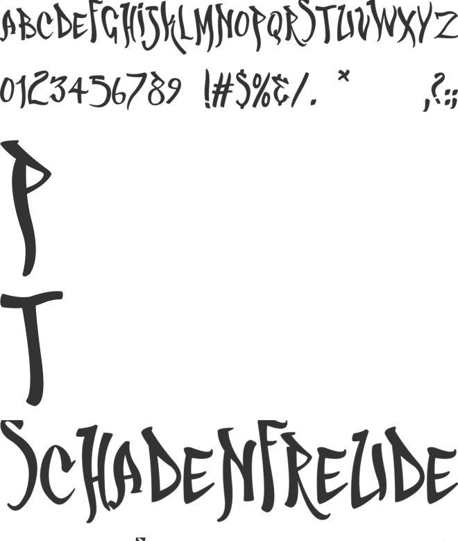 Urban Fresh Air font preview