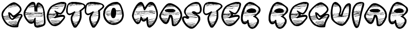 Ghetto Master Regular font