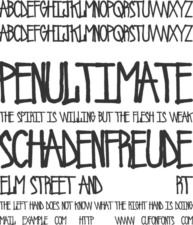 Urban Riot font preview