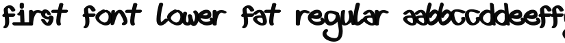 First font lower fat font download