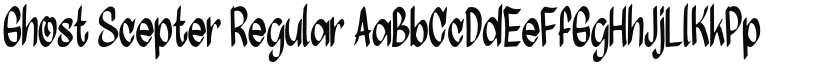 Ghost Scepter font download