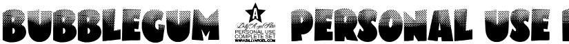 BUBBLEGUM 2 PERSONAL USE Regular font