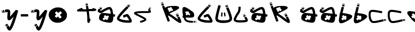 Y-Yo Tags font download