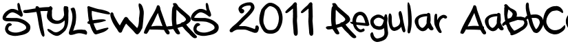 STYLEWARS 2011 font download