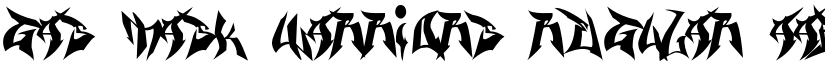 Gas Mask Warriors font download