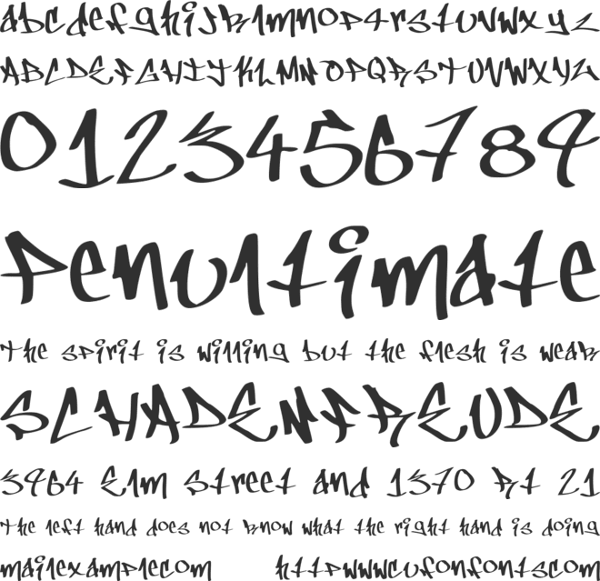 ChillStyle font preview