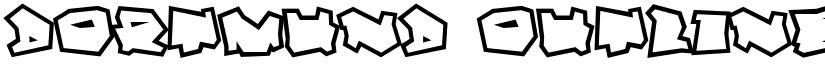 Dortmund Outline Regular font