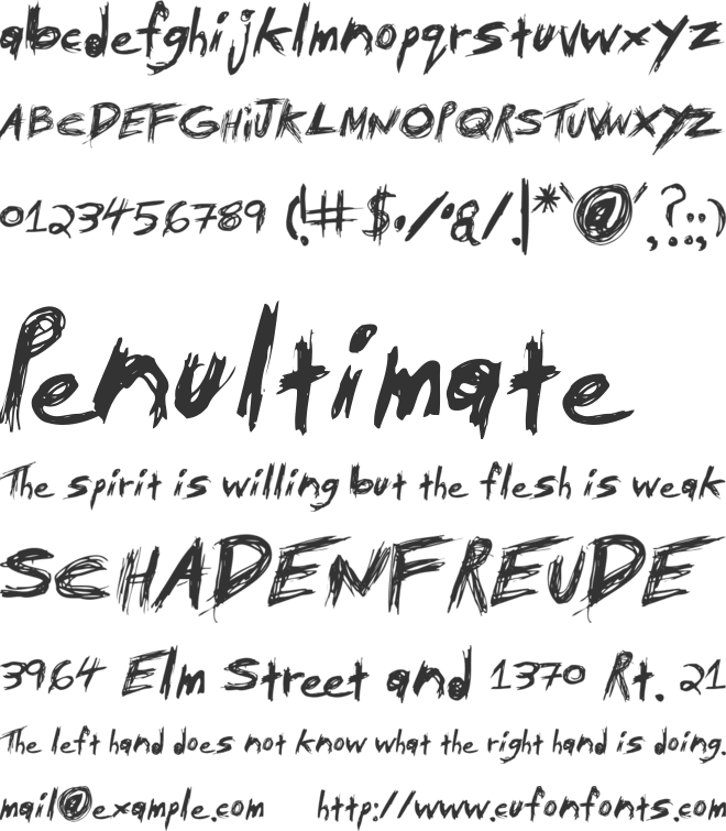 TibetanBeefgarden AOE font preview