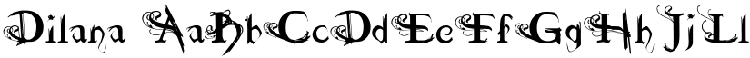 Dilana font