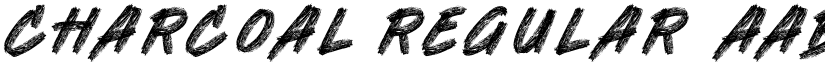 Charcoal Regular font