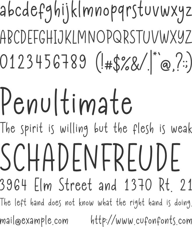 egg party font preview