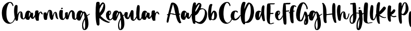 Charming Regular font