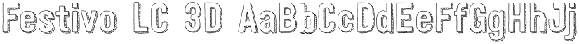 Festivo LC font download