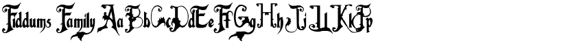 Fiddums Family font