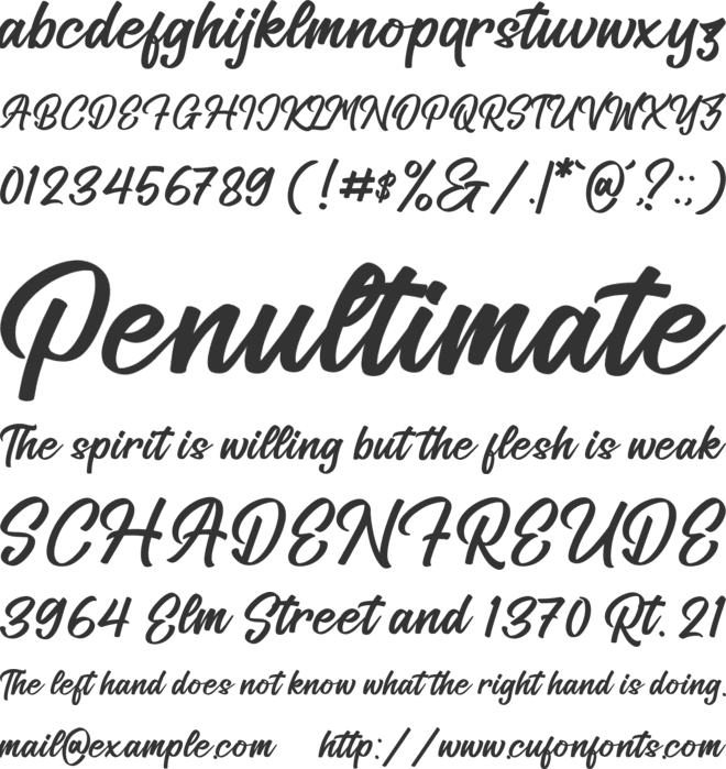 Amsterdam Traveling font preview