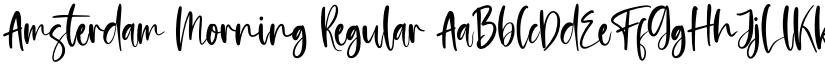 Amsterdam Morning font download