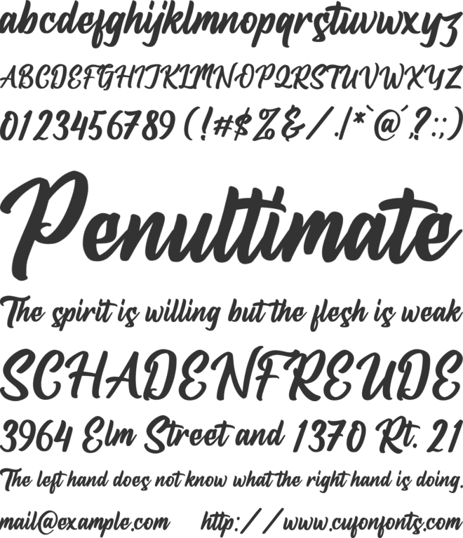 Hologram Kalenda font preview