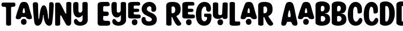 Tawny Eyes Regular font