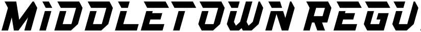 Middletown font download