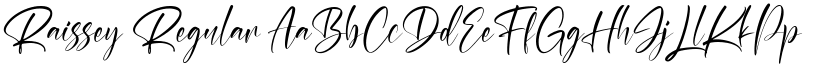 Raissey font download
