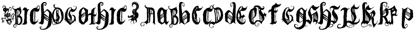 (BichOGothic) font