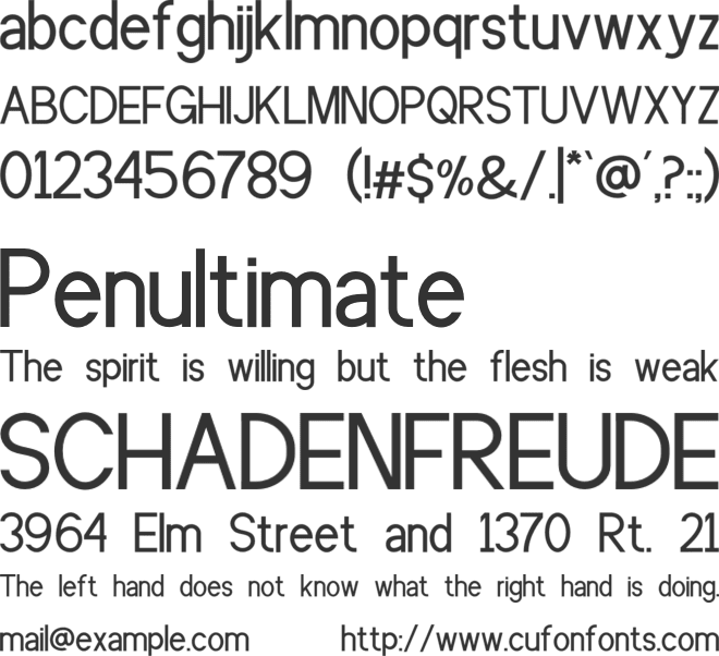 Aslaha Biladina Sans font preview