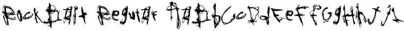 RockBait Regular font