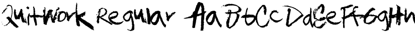 QuitWork Regular font