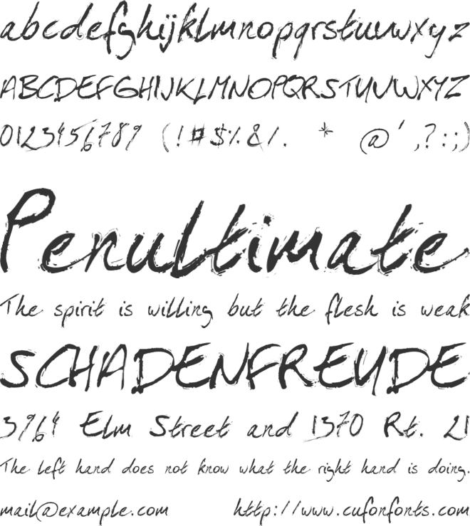 Isa Por Es Homou font preview