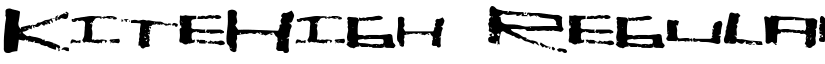 KiteHigh Regular font