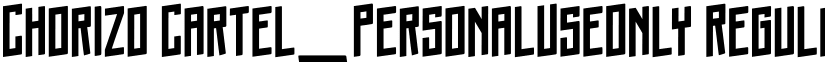 Chorizo Cartel_PersonalUseOnly font download