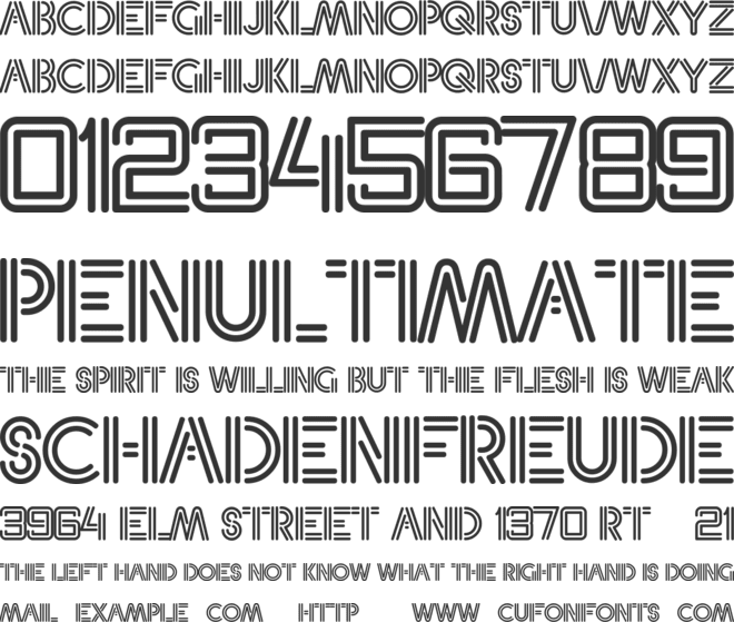 BBC 1979 font preview