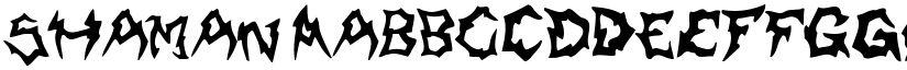 Shaman font