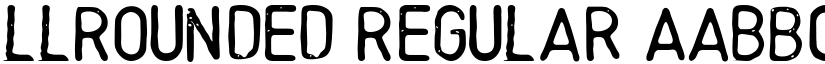 LLRounded Regular font