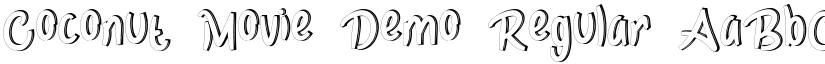 Coconut Movie Demo Regular font