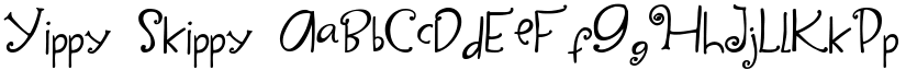 Yippy Skippy font