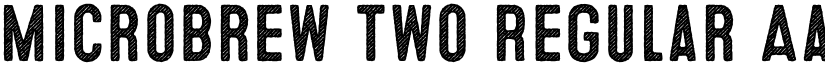 Microbrew Two Regular font