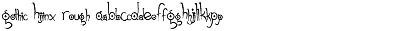 Gothic Hijinx font download