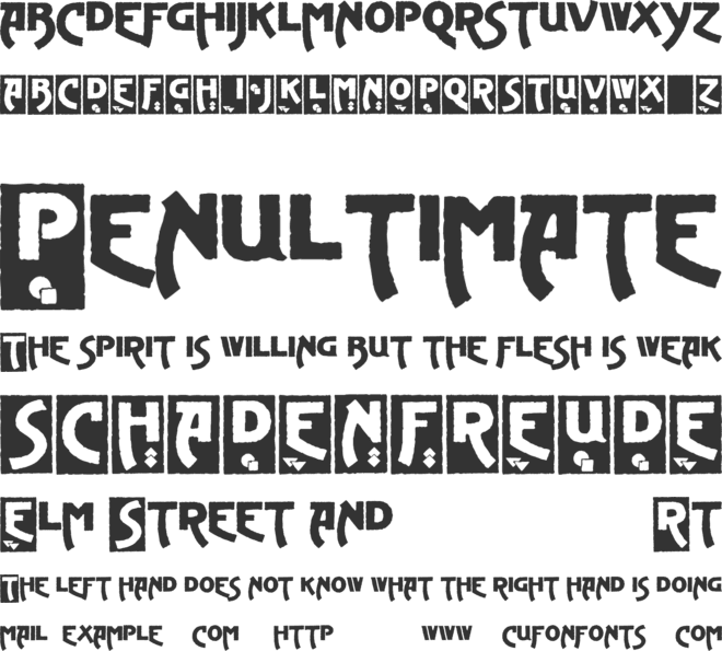 FeggoliteHatched Font, Webfont & Desktop