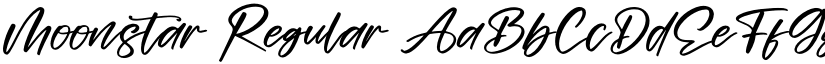 Moonstar Regular font