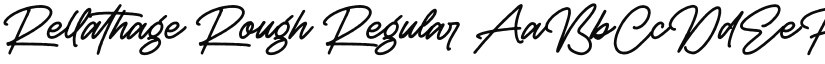 Rellathage Rough font download