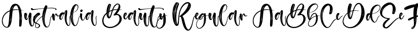 Australia Beauty font download
