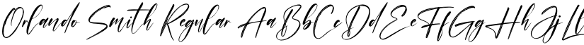 Orlando Smith Regular font