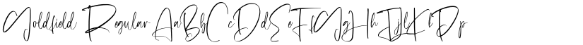 Goldfield Regular font