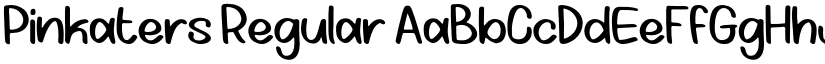Pinkaters Regular font