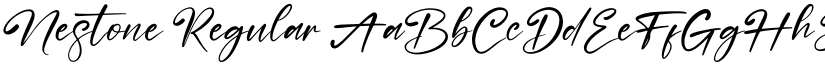 Nestone Regular font
