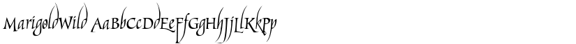 MarigoldWild font