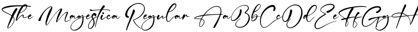 The Magestica Regular font