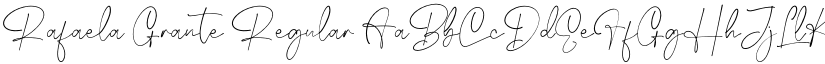 Rafaela Grante Regular font